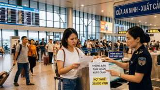Nợ thuế dù nhỏ vẫn có thể bị tạm hoãn xuất cảnh: Người dân cần cảnh giác tránh “kẹt” ở sân bay