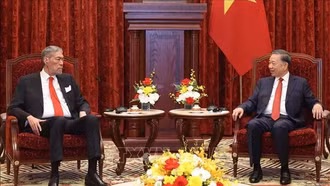 Tổng Bí thư, Chủ tịch nước Tô Lâm tiếp Tổng Bí thư Đảng Phong trào Cánh tả Thống nhất Dominicana