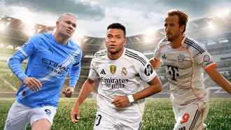 Cuộc đua vua phá lưới châu Âu: Haaland, Mbappé, Kane "đại chiến" 5 giải VĐQG hàng đầu