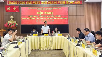 Nghĩa Lộ khẩn trương hoàn tất công tác hậu cần, lễ tân phục vụ Lễ hội Mường Lò 2026
