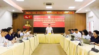 MTTQ tỉnh làm việc với phường Nghĩa Lộ về công tác Mặt trận