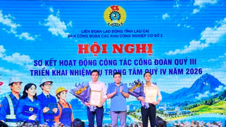 Công đoàn các khu công nghiệp Lào Cai cơ sở 2: Chăm lo người lao động, phát triển tổ chức
