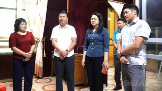 Ban Văn hóa - Xã hội HĐND tỉnh giám sát hoạt động các thiết chế văn hóa tại xã Mù Cang Chải