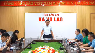 Đoàn công tác Bộ Dân tộc và Tôn giáo làm việc tại xã Võ Lao