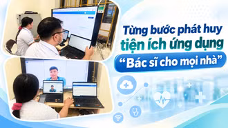 Từng bước phát huy tiện ích ứng dụng “Bác sĩ cho mọi nhà”