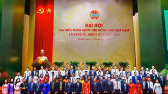 Ban Chấp hành Trung ương Hội Nông dân Việt Nam khoá IX chính thức ra mắt