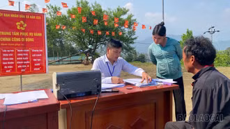 Bản Xèo đưa “một cửa” về thôn: Nâng hiệu quả phục vụ hành chính công vùng cao