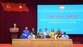 Lục Yên phát động xây dựng "xã không ma túy" năm 2026