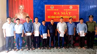 Bản Liền ra mắt mô hình "Chi hội không ma túy"