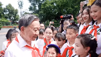 Thư của Tổng Bí thư, Chủ tịch nước Tô Lâm gửi các cháu thiếu niên, nhi đồng nhân dịp Tết Trung thu
