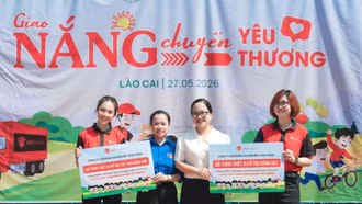 Xã Mường Khương tiếp nhận công trình phục vụ sinh hoạt và học tập cho học sinh bán trú