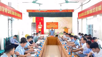 Tổ công tác số 03 của tỉnh làm việc với các xã thuộc huyện Mù Cang Chải (cũ) về giải ngân vốn đầu tư công và lập quy hoạch xây dựng