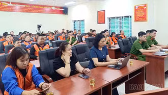 Phường Lào Cai tuyên truyền pháp luật về phòng, chống ma túy và xây dựng doanh nghiệp không ma túy