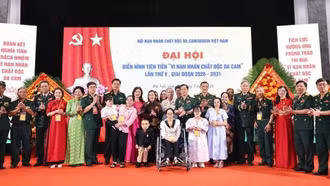 Hơn 250 đại biểu dự Đại hội Hội Nạn nhân chất độc da cam lần VI