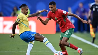 Morocco gây bất ngờ khi cầm hòa Brazil 1-1
