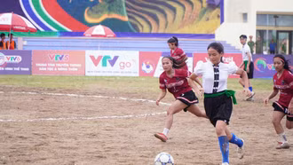 Đak Đoa thắng đậm Nghĩa Lộ 9-0, ghi tên vào bán kết VTV Cup 2026