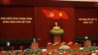 Thông báo Hội nghị lần thứ tư Ban Chấp hành Trung ương Đảng khóa XIV