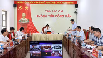 Lào Cai lần đầu tổ chức tiếp công dân trực tuyến từ Trung ương đến cơ sở