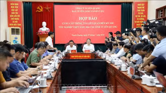 Bộ Giáo dục và Đào tạo sẽ quyết định phương án xử lý sai phạm thi cử ở Tuyên Quang
