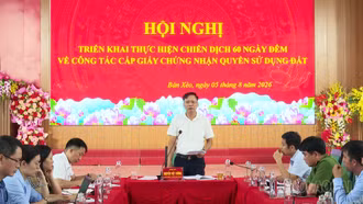 Bản Xèo: 60 ngày đêm tháo gỡ vướng mắc, phấn đấu hoàn thành 806 hồ sơ đất đai