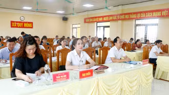 Quy Mông bồi dưỡng nghiệp vụ cho hơn 100 cán bộ thôn