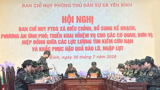 Yên Bình hoàn thành xuất sắc diễn tập phòng thủ dân sự năm 2026