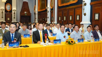 Chủ tịch UBND tỉnh Nguyễn Tuấn Anh dự Lễ kỷ niệm 10 năm vận hành tuyến cáp treo Fansipan