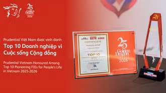 Prudential Việt Nam: Hơn 180.000 tỷ đồng tài sản đầu tư và gần ba thập kỷ kiến tạo giá trị bền vững