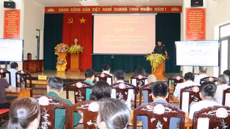Phường Âu Lâu tập huấn nâng cao năng lực phòng, chống thiên tai cho 327 lực lượng xung kích