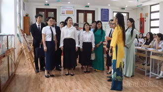 Phường Lào Cai và huyện Hà Khẩu tăng cường trao đổi kinh nghiệm công tác tuyên truyền