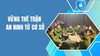 Sơn Lương: Vững thế trận an ninh từ cơ sở
