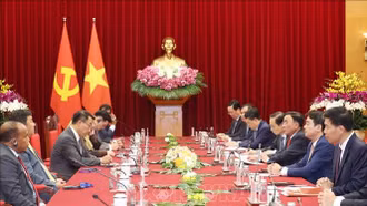 Thường trực Ban Bí thư Trần Cẩm Tú tiếp các chính đảng các nước Đông Nam Á