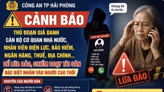 Cảnh báo chiêu giả danh cán bộ Nhà nước lừa đảo người cao tuổi qua điện thoại