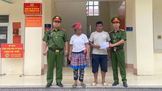 Công an xã Bảo Hà kịp thời hỗ trợ công dân đi lạc trở về với gia đình