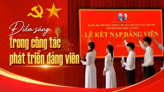 Điểm sáng trong công tác phát triển đảng viên