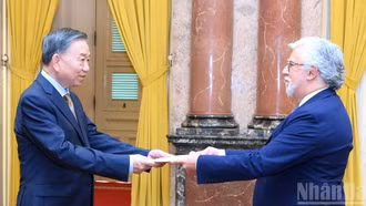 Tổng Bí thư, Chủ tịch nước Tô Lâm tiếp các đại sứ đặc mệnh toàn quyền các nước trình quốc thư