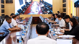 Sở Khoa học và Công nghệ làm việc với xã Bát Xát về mô hình "thôn số"