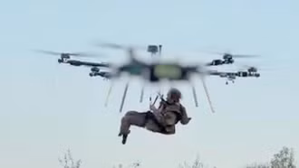 Ukraine lần đầu tiên trên thế giới sơ tán thương binh bằng UAV