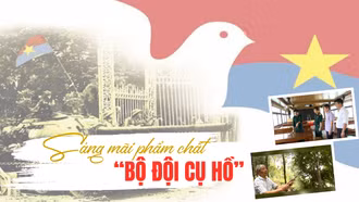 Sáng mãi phẩm chất “Bộ đội Cụ Hồ”