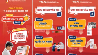 Đợt 3 thi đánh giá tư duy hút hơn 22.000 thí sinh, thí sinh Lào Cai cần biết