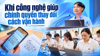 Khi công nghệ giúp chính quyền thay đổi cách vận hành