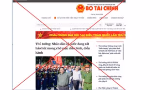 Gia tăng thủ đoạn giả mạo Bộ Tài chính để lừa đảo trên mạng
