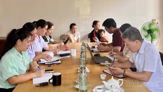 Phường Âu Lâu xác định mức độ khuyết tật cho các đối tượng trên địa bàn