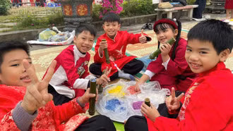 Trường Tiểu học Bình Minh tổ chức Ngày hội "Vui hội xuân Bính Ngọ 2026"