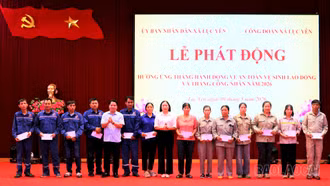 Lục Yên, Âu Lâu phát động Tháng công nhân và Tháng hành động về an toàn vệ sinh lao động năm 2026