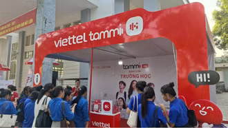 Viettel Lào Cai lan tỏa nền tảng cuộc sống số Viettel Tammi tại phân hiệu Đại học Thái Nguyên tại Lào Cai