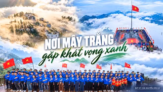 Nơi mây trắng gặp khát vọng xanh