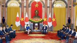 Tổng Bí thư, Chủ tịch nước Tô Lâm tiếp Thủ tướng Nhật Bản Takaichi Sanae