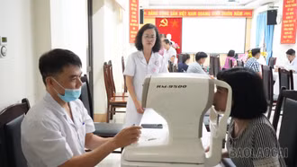 1.679 cán bộ, công chức, viên chức được khám sức khỏe định kỳ