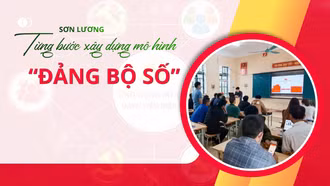 Sơn Lương từng bước xây dựng mô hình “Đảng bộ số”